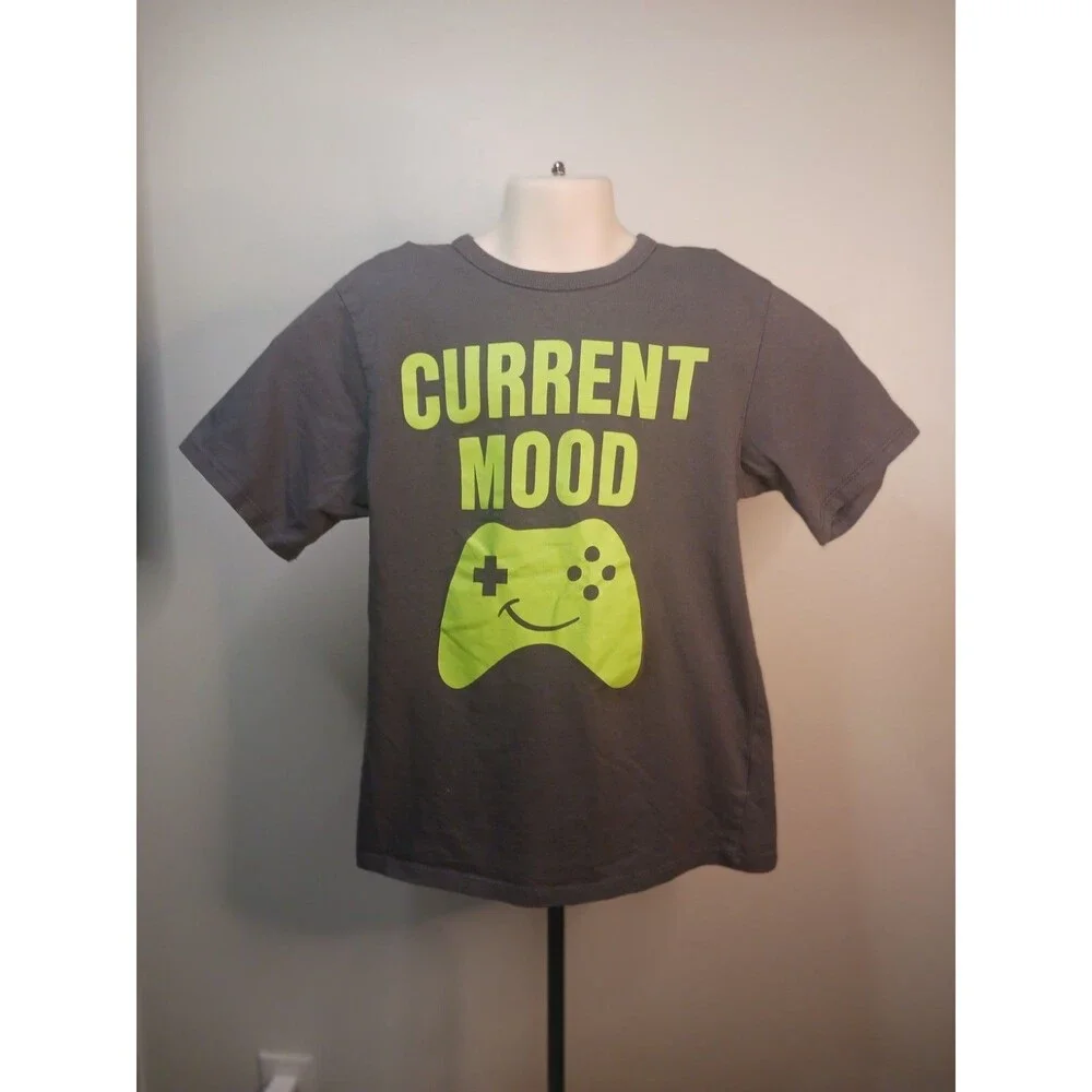 Children’s Place Boys Tshirt Current Mood Preowned M (7-8)
